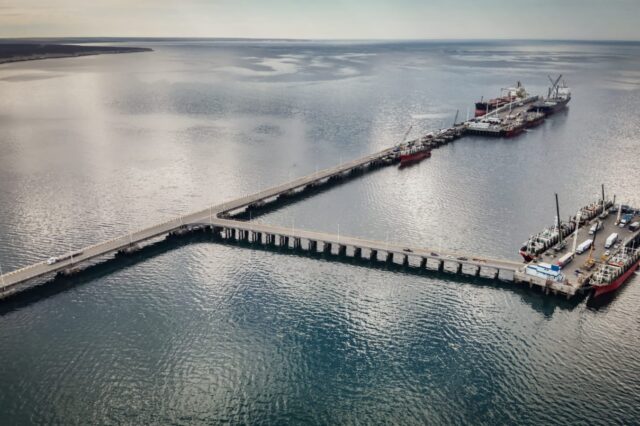 El Gobierno del Chubut adjudicó una obra clave para mejorar la operatividad del Muelle Almirante Storni de Puerto Madryn