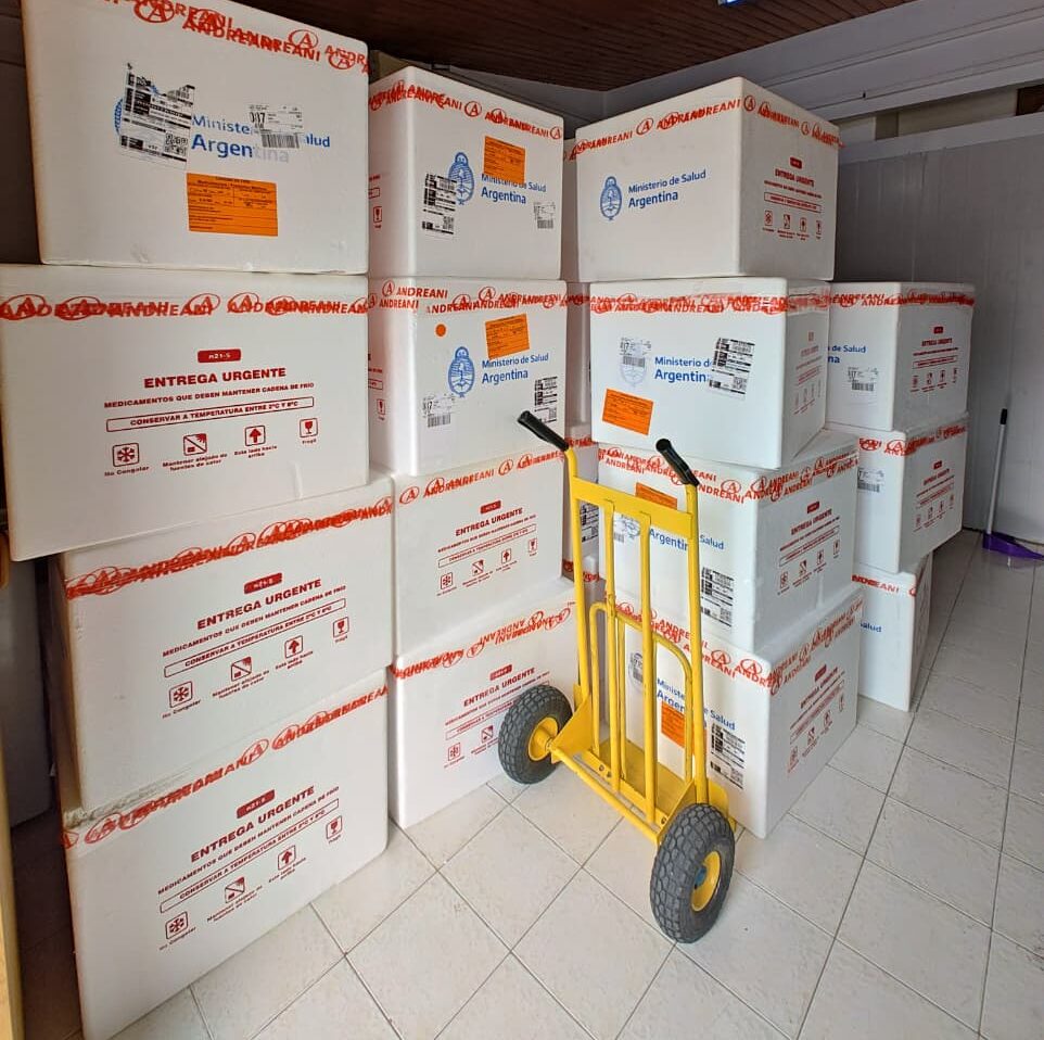 Salud distribuyó más de 13.000 nuevas vacunas antigripales en Chubut