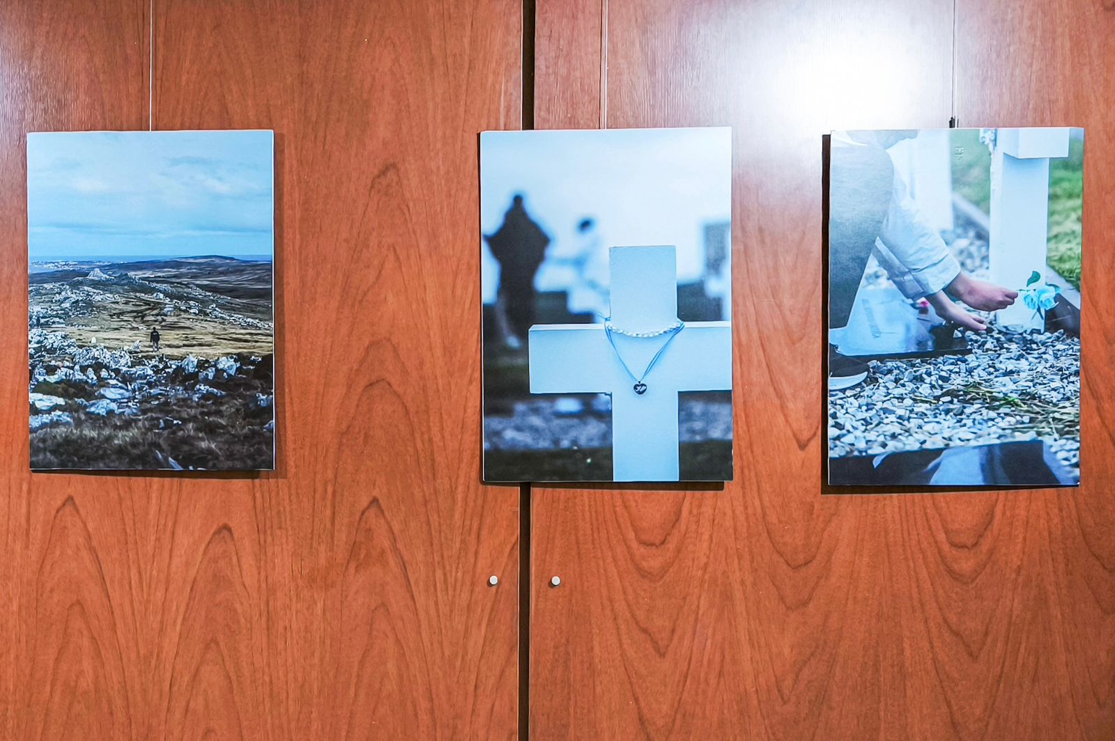Se inauguró en la Casa del Chubut una muestra fotográfica sobre Malvinas