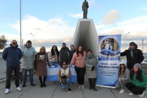 Profesionales de la Psicología Social impulsaron una jornada comunitaria en Puerto Madryn
