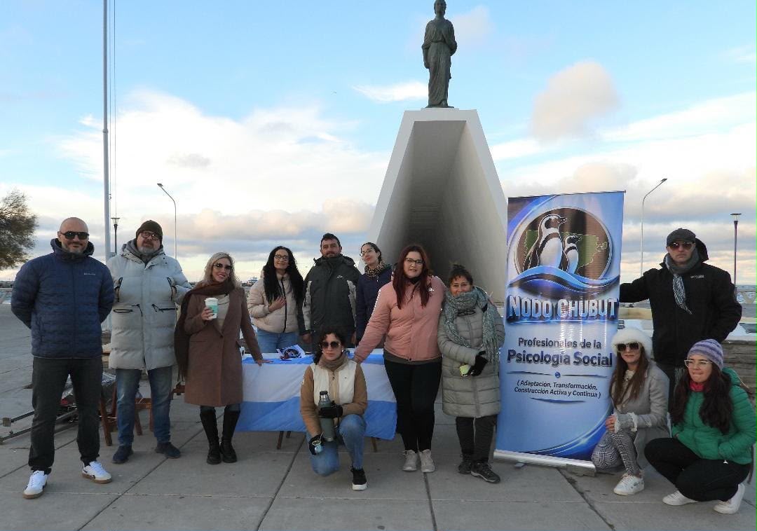 Profesionales de la Psicología Social impulsaron una jornada comunitaria en Puerto Madryn