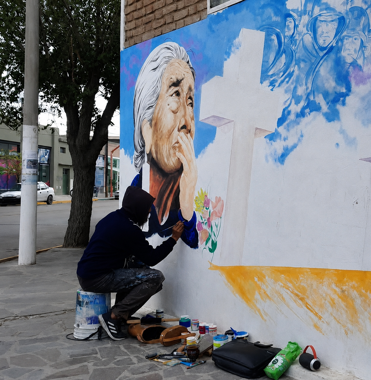 Claudio Segundo presenta su muestra en la Casa de la Cultura