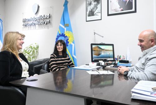 Sastre y diputadas provinciales analizaron iniciativas para Puerto Madryn