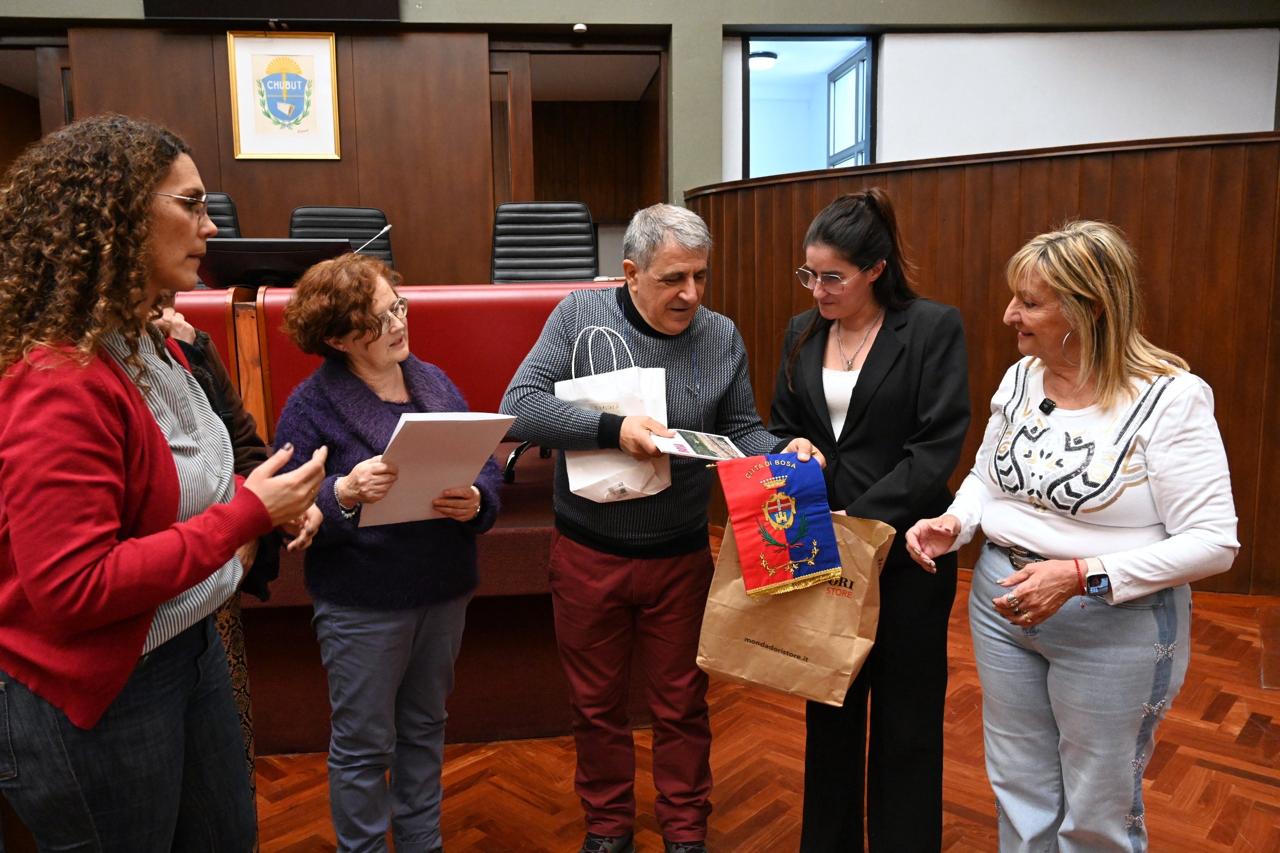 Estudiantes italianos visitaron la Legislatura del Chubut
