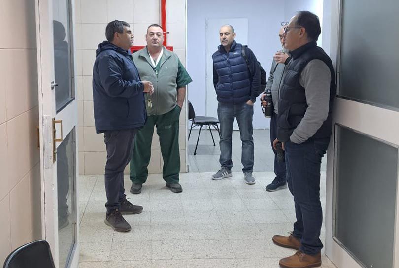 El Gobierno provincial avanza con la obra de refacción del Hospital Zonal de Trelew