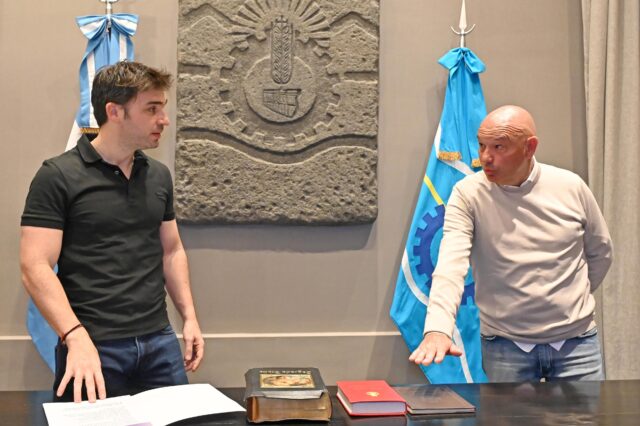 Julio Kresteff asumió como nuevo ministro de Producción del Chubut