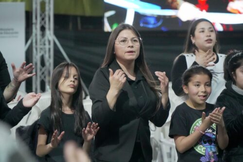 Chubut presentó el Himno Nacional Argentino en Lengua de Señas Argentina