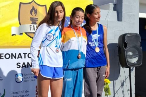 Chubut logró dos títulos nacionales y tres medallas en el Campeonato Argentino U16 de Atletismo