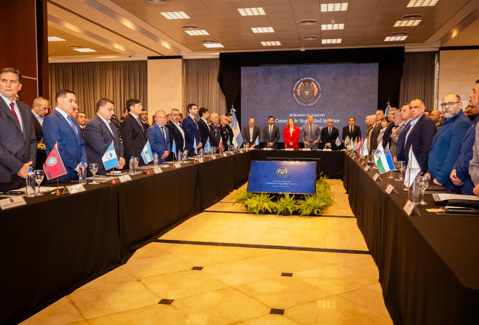 Chubut participó del Consejo de Seguridad Interior