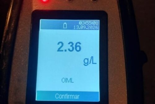 Detectaron a 47 conductores alcoholizados durante el fin de semana