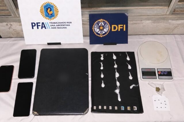 Desmantelan punto de venta de drogas en el barrio Fontana