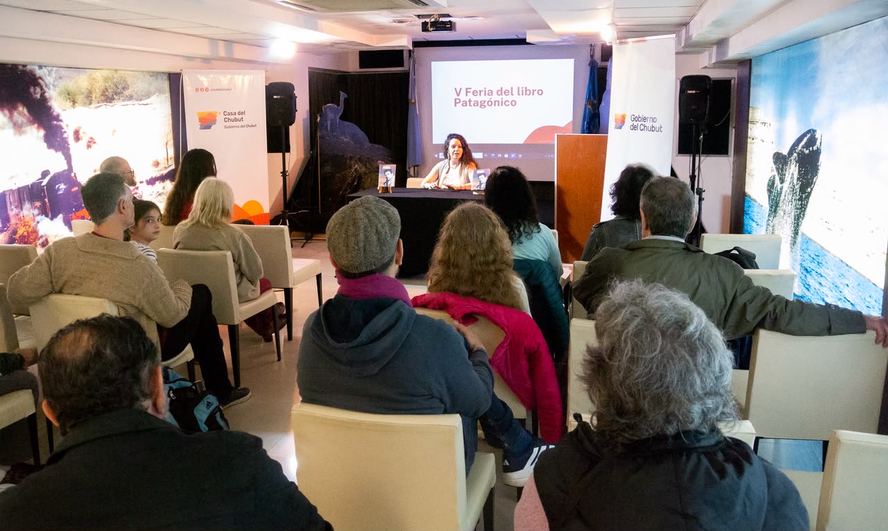 Casa del Chubut fue sede de una exitosa edición de la V Feria del Libro Patagónica