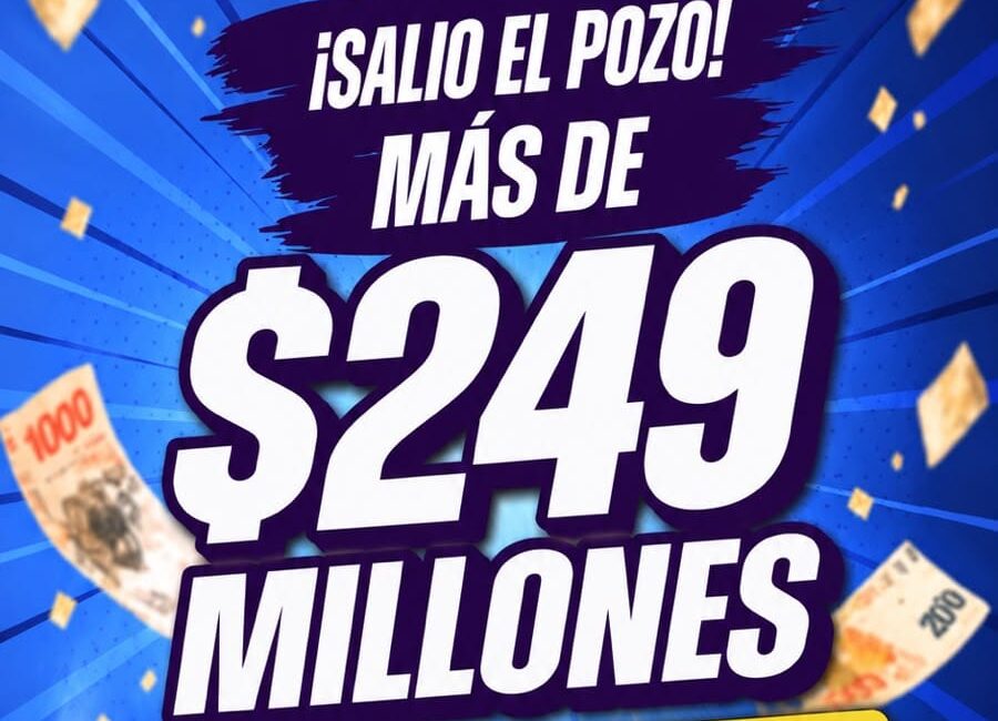 Lotería del Chubut entregó casi $250 millones en la Quiniela Poceada