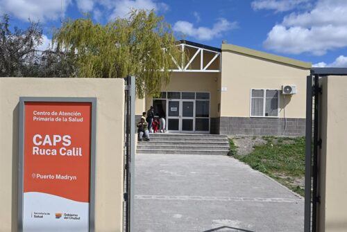 El CAPS Ruca Calil inició la etapa final de la obra de remodelación en Puerto Madryn