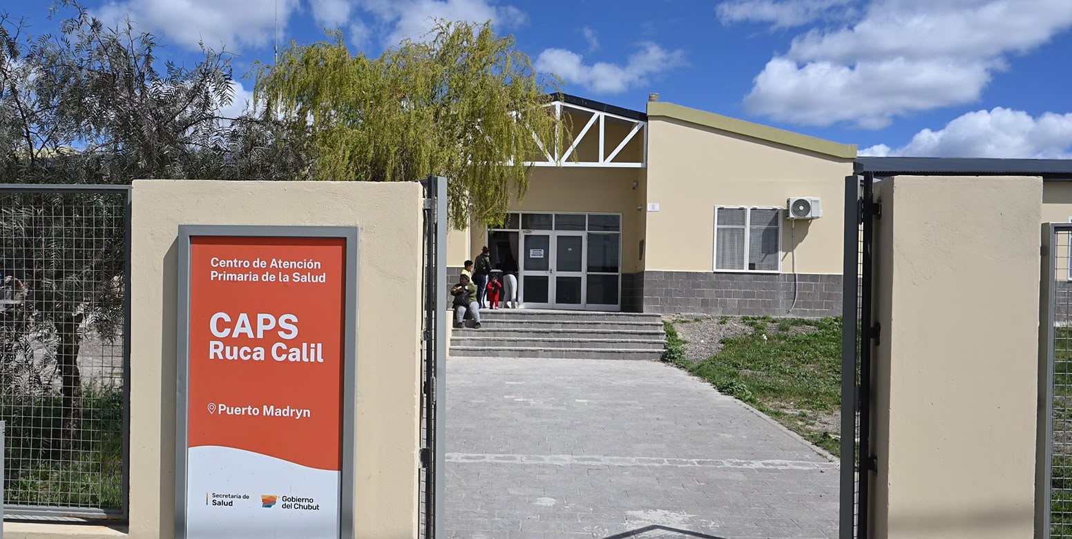 El CAPS Ruca Calil inició la etapa final de la obra de remodelación en Puerto Madryn