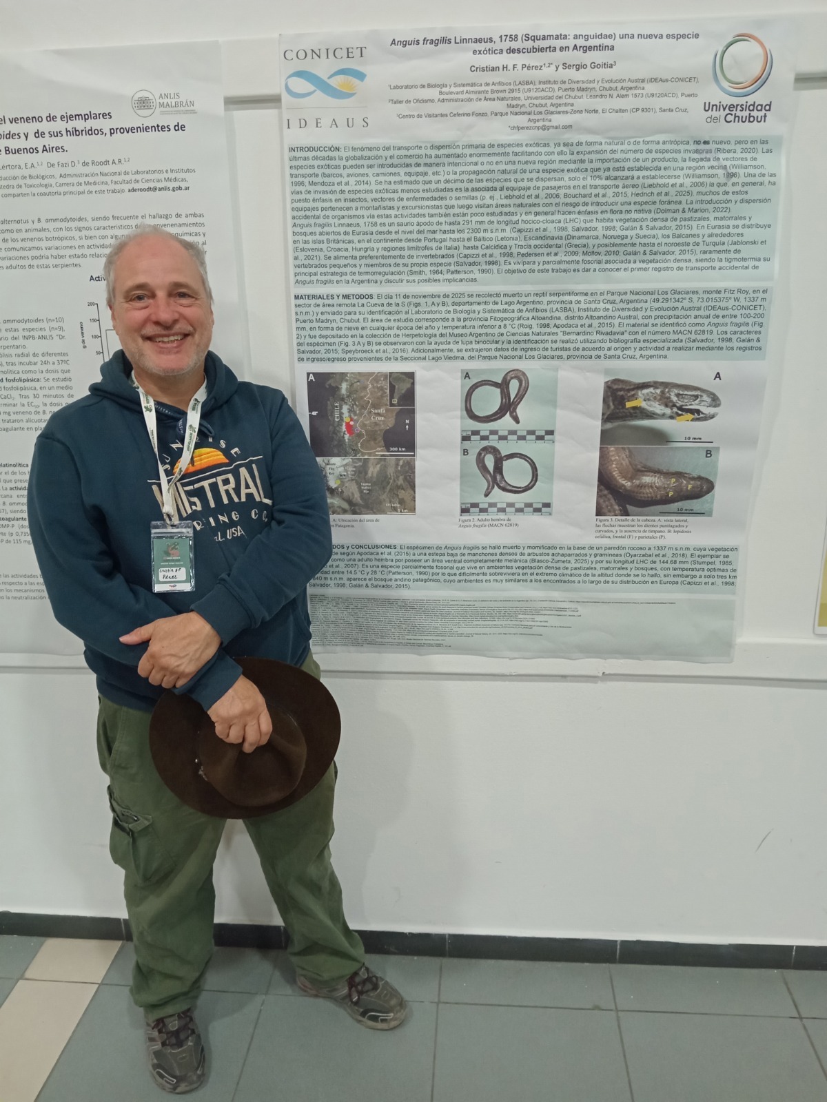 La Universidad del Chubut presentó experiencias e investigaciones en el XXVI Congreso Argentino de Herpetología