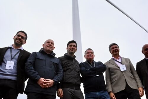 Aluar inauguró la quinta etapa de su parque eólico