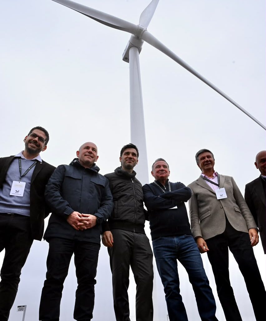 Aluar inauguró la quinta etapa de su parque eólico