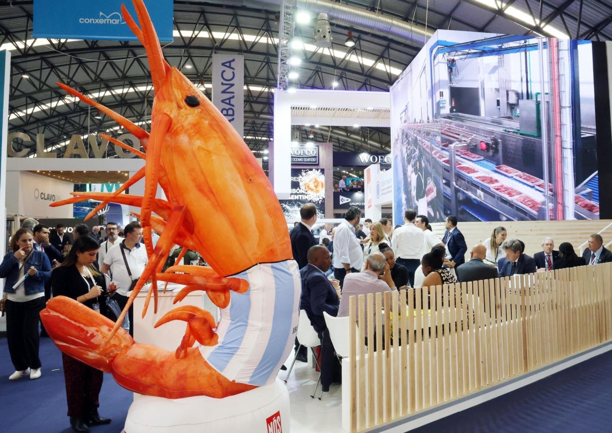Chubut muestra al mundo el potencial de su pesca en Conxemar 2026