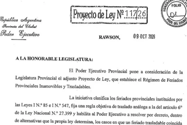 El Gobierno quiere que feriados provinciales sean trasladables para generar fines de semana largos