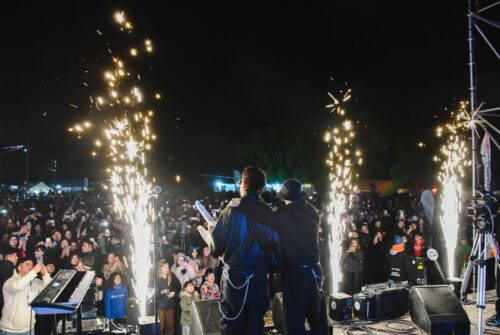 Más de 10 mil personas disfrutaron de La T y La M y Aneley en 28 de Julio