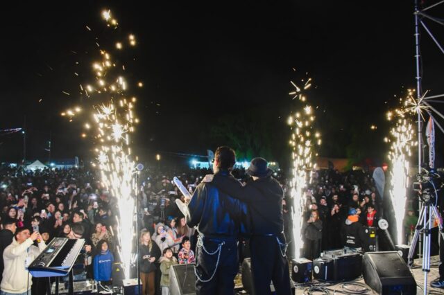 Más de 10 mil personas disfrutaron de La T y La M y Aneley en 28 de Julio